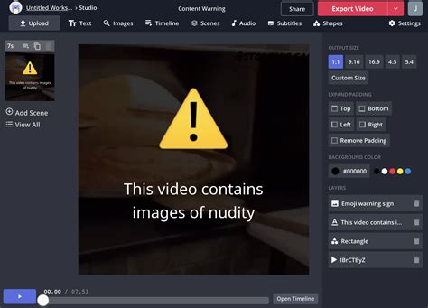 How to Add a Content Warning to any Video For Free