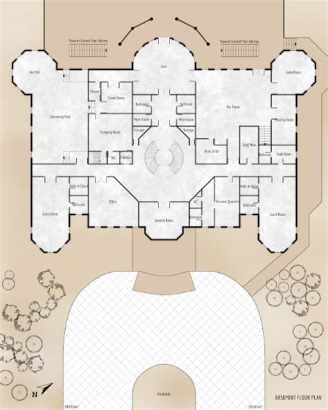 Big Mansion Map | Cthulhu Architect