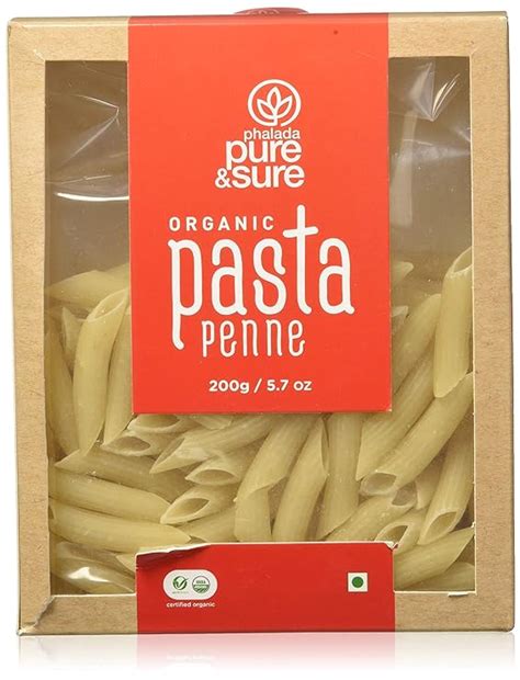 Pure and Sure Organic Pasta, Penne, 200g: Amazon.in: Grocery & Gourmet ...