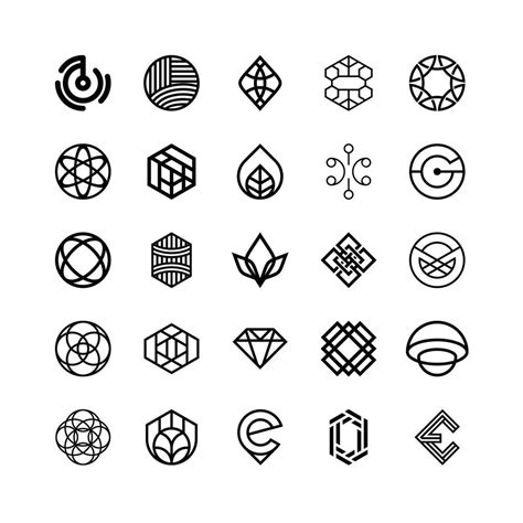 Geometric Logo Design 的图像结果