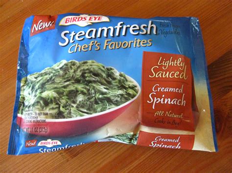 creamed spinach with frozen spinach