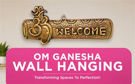 Buy TSR Garden Store Tsr Home Decorz Om Ganesha Welcome 16 Inches ...