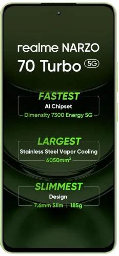 Realme Narzo 70 Turbo Price in India, Specifications (Jul 2026)