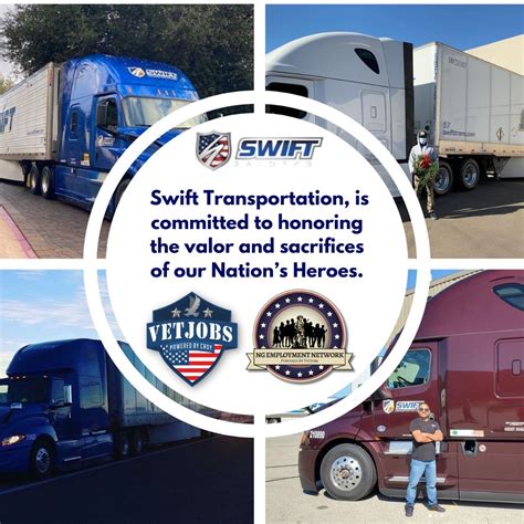 Swift Transportation honors veterans by offering both scholarships for CDL Training and ...
