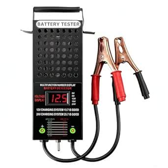 CRLITSIY CRLITSIY 6V 8V 12V 16V 24V Battery Load Tester Car Battery ...