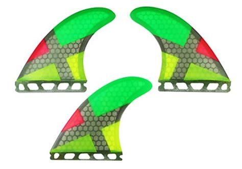Buy Maelstorm Fiberglass Honeycomb Surfboard Fins with Fin Keys and ...