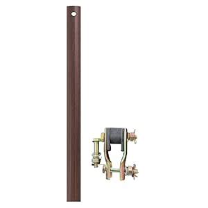 Buy HAPPY-E Ceiling Fan Down Rod With Duty Steel & Rubber Fan to ...