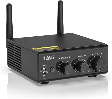1Mii Bluetooth Digital Amplifier, Bluetooth 5.0 Stereo Audio Amplifier ...