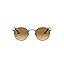 Buy RAY-BAN Men UV Protected Brown Lens Round Sunglasses ...