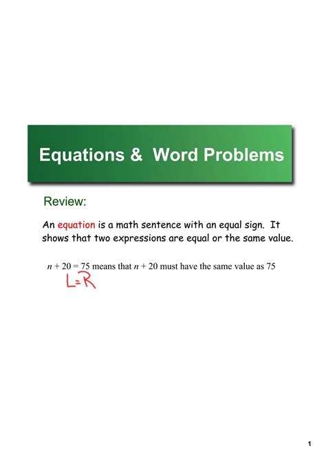 Writing Equations From Word Problems 的图像结果