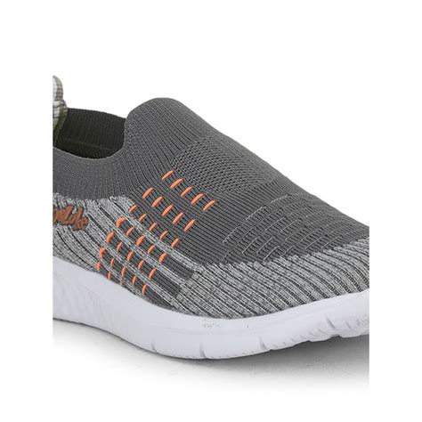 Buy Lucy & Luke (Grey) Sports Non Lacing Shoes For Kids DUNE-E By Liberty