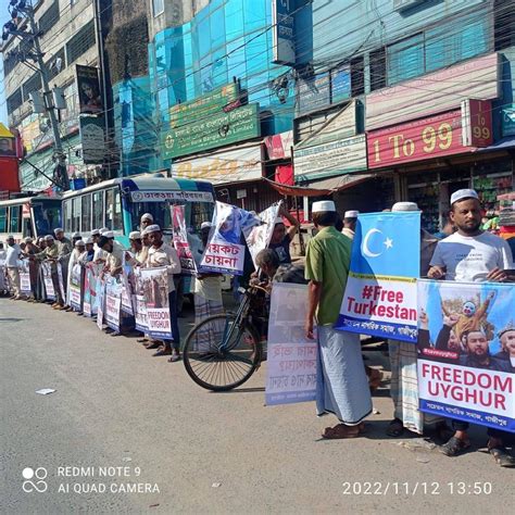 East Turkestan Day: Protests erupt in Bangladesh against Chinese ...