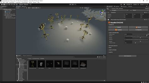 Houdini Unity Instance 的图像结果
