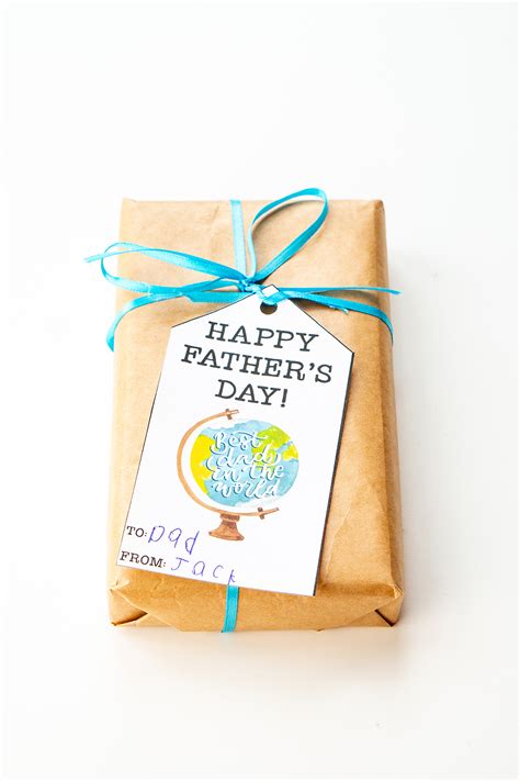 Free Happy Fathers Day Printable Gift Tags Instant Download