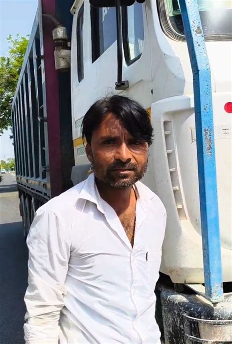Near Harij, a mining official threatened a dumper driver who was ...