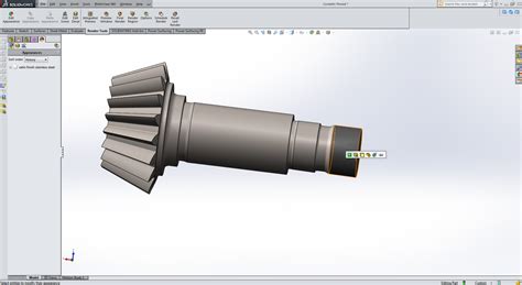 Add Cosmetic Thread SolidWorks 的图像结果