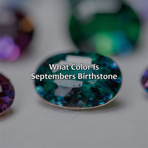 What Color Is September'S Birthstone - colorscombo.com