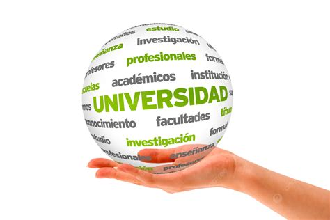 3d University Word Sphere In Spanish Training Teacher Arm, Learning ...