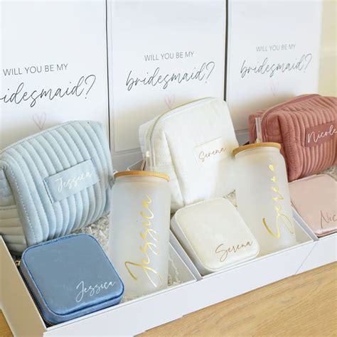 Bridesmaid Proposal Box 3 Tiers with Magnetic Lid | Bridesmaid proposal ...