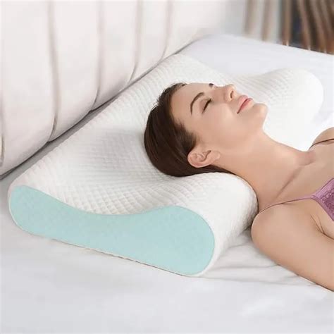 ZAIKO Zaiko Cervical Contour Memory Foam Pillow For Sleeping,Orthopedic ...