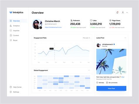 Social Media Analytics Dashboard 的图像结果