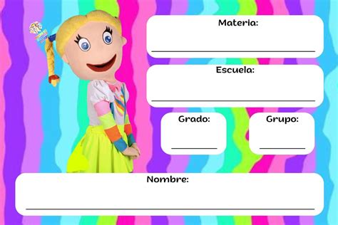 Pin de Irina V.Marchena en Etiquetas escolares para imprimir ...