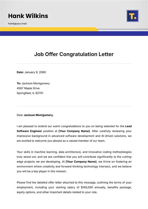 Free Graduation Congratulation Letter Template to Edit Online