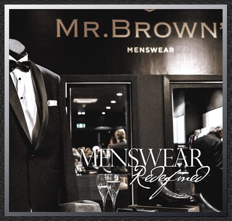 Menswear Redefined - Mr Browns Menswear