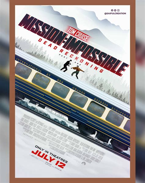 Mission: Impossible – Dead Reckoning Part One Poster | Poster By Saiful ...