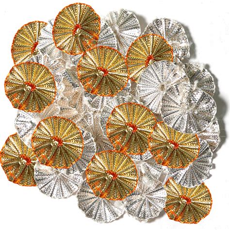 Buy Gota Flower in dark Gold & Silver Color at best prices ...