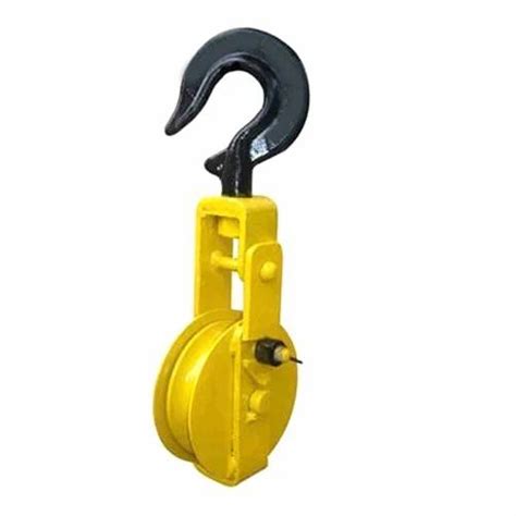 Transmission Pulley Block - Transmission Line Single Pulley Block ...