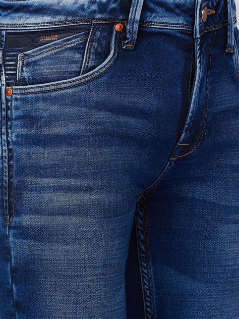 Killer Men Blue Solid Slim Fit Jeans – Killer Jeans