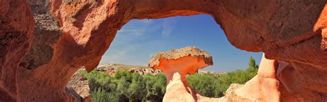 Download wallpaper landscape, nature, balloon, stones, rocks ...
