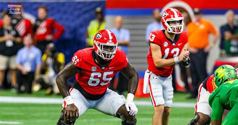 georgia football offensive line amarius mims challenge