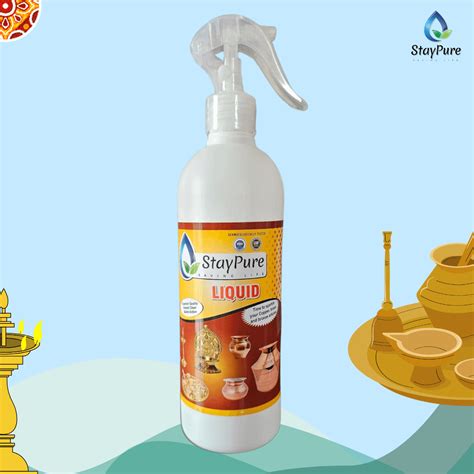 Pooja Items Cleaning Liquid - Stay Pure - Saving Life