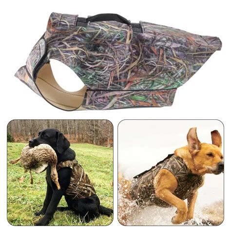 Guiexla Dog Hunting Vest Adjustable Neoprene Chest Dog Vest for ...