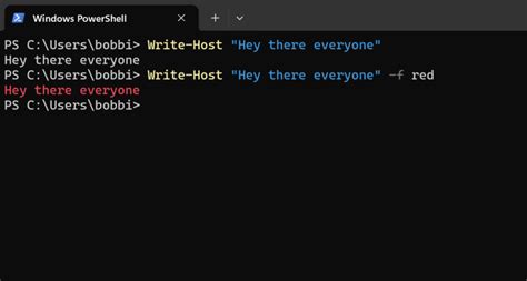 Image result for PowerShell Write-Host