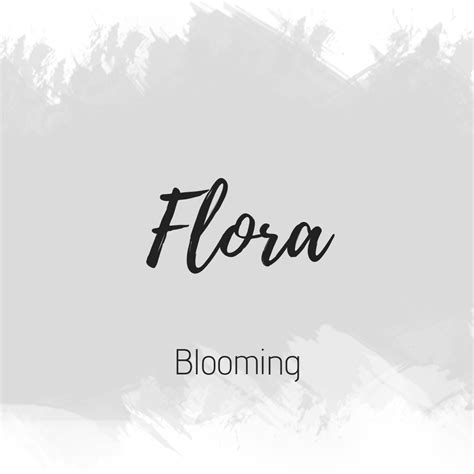 Flora: A Meaningful and Aesthetic Baby Name