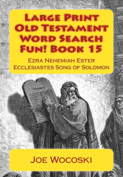 Buy Large Print Old Testament Word Search Fun! Book 15: Ezra Nehemiah ...