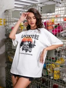 White T Shirt Women - Buy White T Shirt Women online at Best Prices in ...