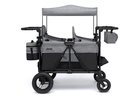 Jeep Wrangler Deluxe 4 Seater Stroller Wagon by Delta | Delta Children