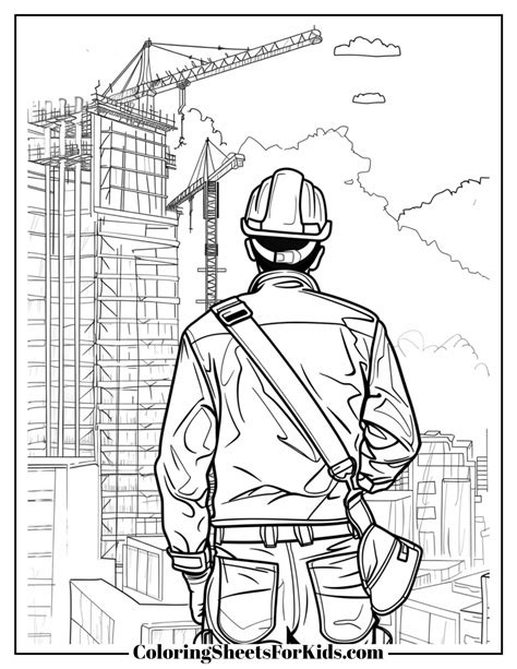 Engineer Coloring 的图像结果