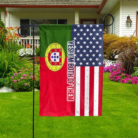 American Half Portugal Flag Portuguese Friendship U.S.A My Home My ...