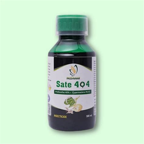 Paidavaar Sate 404 Insecticide (Profenophos 40% + Cypermethrin 4% EC ...