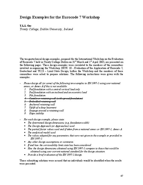 Image result for Eurocode 7 Combinations