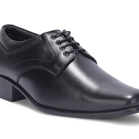 Buy Fortune By Liberty Men HIL-3 Black Formal Lacing Derby Shoes