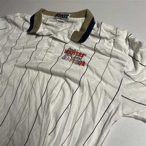 Hooters Jordan Tour vintage golf shirt - Depop