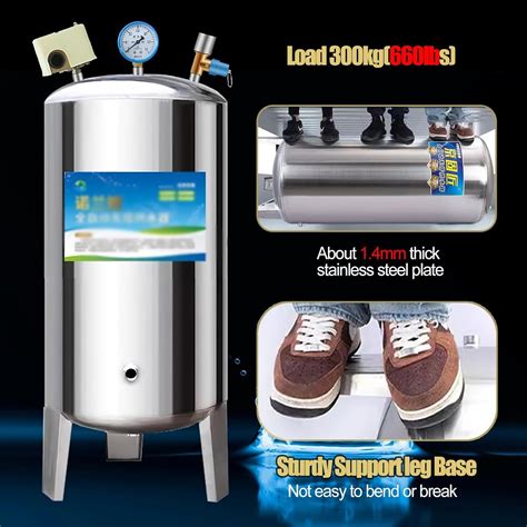 Marca: YLLFFLL Tanque de presión de agua de pozo de acero India | Ubuy