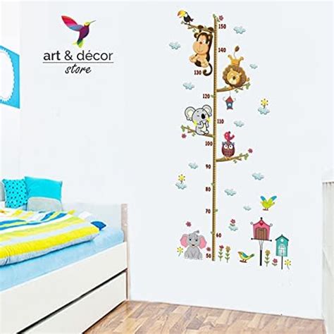 Rawpockets Decals ' Solar System and Height Measurements Chart for Kids ...