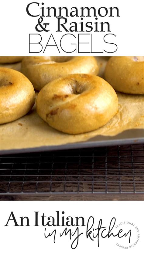 Cinnamon raisin bagels – Artofit